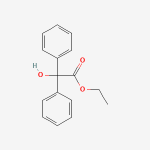 molecular formula C16H16O3 B1360034 Ethyl benzilate CAS No. 52182-15-7