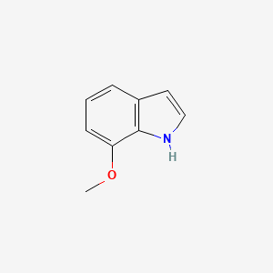 molecular formula C9H9NO B1360046 7-Methoxy-1H-indole CAS No. 3189-22-8