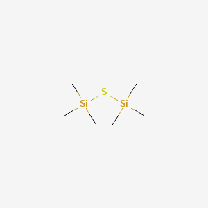 molecular formula C6H18SSi2 B1360051 Hexamethyldisilathiane CAS No. 3385-94-2