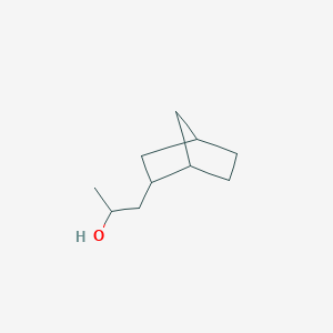 molecular formula C10H18O B13600521 1-(Bicyclo[2.2.1]heptan-2-yl)propan-2-ol 