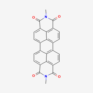 molecular formula C26H14N2O4 B1360058 2,9-Dimethylanthra(2,1,9-def:6,5,10-d'e'f')diisoquinoline-1,3,8,10(2H,9H)-tetrone CAS No. 5521-31-3