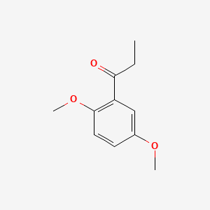 molecular formula C11H14O3 B1360061 2',5'-二甲氧基丙基苯甲酮 CAS No. 5803-30-5