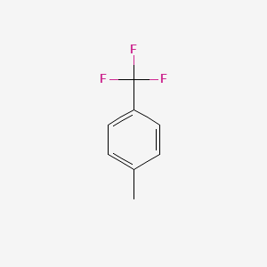 molecular formula C8H7F3 B1360062 4-Methylbenzotrifluoride CAS No. 6140-17-6