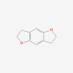 molecular formula C10H10O2 B136007 2,3,6,7-Tetrahydrobenzo[1,2-b:4,5-b']difuran CAS No. 81926-24-1