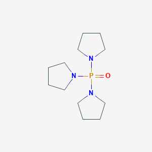 molecular formula C12H24N3OP B1360074 Tri(pyrrolidin-1-yl)phosphine oxide CAS No. 6415-07-2