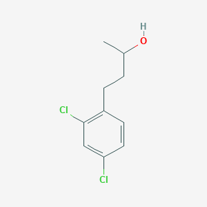 molecular formula C10H12Cl2O B13600747 4-(2,4-Dichlorophenyl)butan-2-ol 