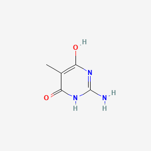 molecular formula C5H7N3O2 B1360079 2-Amino-4,6-dihydroxy-5-methylpyrimidine CAS No. 6627-65-2