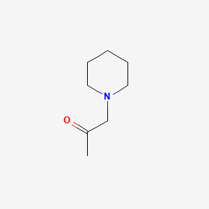 molecular formula C8H15NO B1360080 1-Piperidinoacetone CAS No. 6784-61-8
