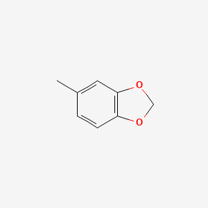 molecular formula C8H8O2 B1360083 5-Methyl-1,3-benzodioxole CAS No. 7145-99-5