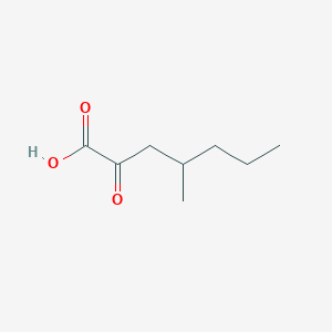 molecular formula C8H14O3 B13600845 4-Methyl-2-oxoheptanoic acid CAS No. 115345-75-0