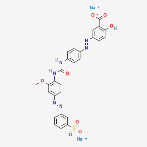 molecular formula C27H20N6Na2O8S B1360085 Direct yellow 44 CAS No. 7248-45-5