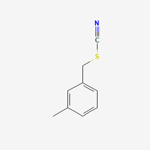 molecular formula C9H9NS B1360098 3-Methylbenzyl thiocyanate CAS No. 37141-50-7