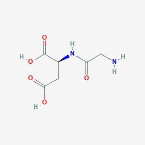 molecular formula C6H10N2O5 B1360100 Glycyl-L-aspartic acid CAS No. 4685-12-5