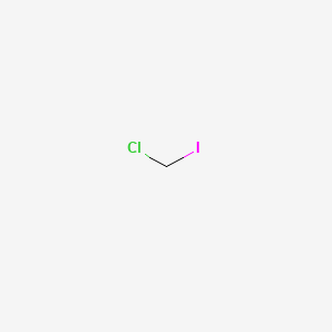 molecular formula CH2ClI B1360106 Chloroiodomethane CAS No. 593-71-5