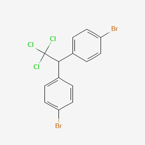 molecular formula C14H9Br2Cl3 B1360112 1-bromo-4-[1-(4-bromophenyl)-2,2,2-trichloroethyl]benzene CAS No. 2990-17-2