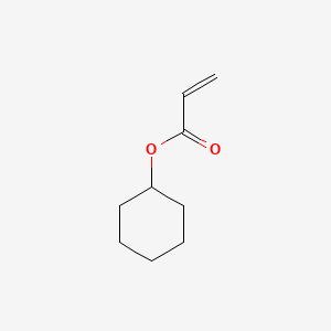 molecular formula C9H14O2 B1360113 Cyclohexyl acrylate CAS No. 3066-71-5