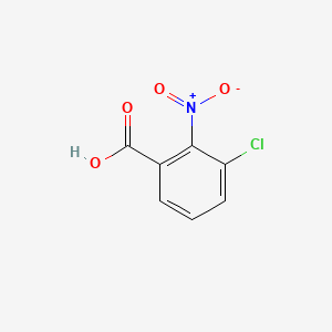 molecular formula C7H4ClNO4 B1360118 3-Chloro-2-nitrobenzoic acid CAS No. 4771-47-5