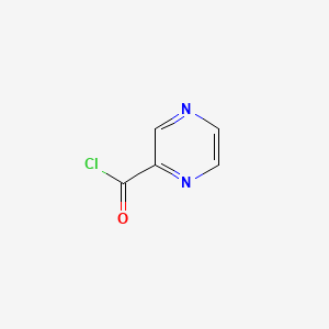 molecular formula C5H3ClN2O B1360121 Pyrazinecarbonyl chloride CAS No. 19847-10-0