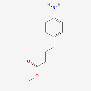 molecular formula C11H15NO2 B1360126 Methyl 4-(4-aminophenyl)butanoate CAS No. 20637-09-6