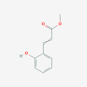 molecular formula C10H10O3 B1360129 Methyl 3-(2-hydroxyphenyl)prop-2-enoate CAS No. 20883-98-1