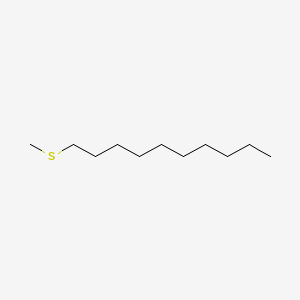 molecular formula C11H24S B1360131 Decyl methyl sulfide CAS No. 22438-39-7