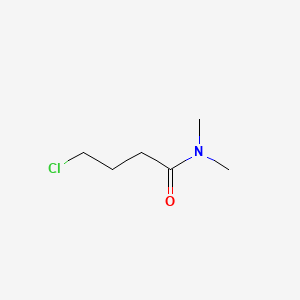 molecular formula C6H12ClNO B1360136 4-chloro-N,N-dimethylbutanamide CAS No. 22813-58-7