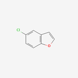 molecular formula C8H5ClO B1360139 5-Chlorobenzofuran CAS No. 23145-05-3