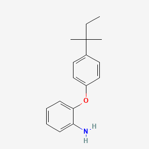 2-[4-(Tert-pentyl)phenoxy]phenylamine