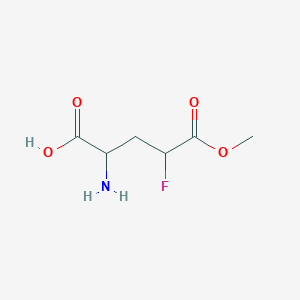 molecular formula C6H10FNO4 B1360151 5-Methyl 4-fluoroglutamate CAS No. 2358-03-4