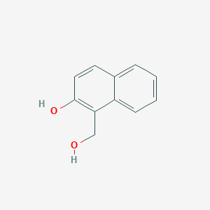 molecular formula C11H10O2 B13601578 1-(Hydroxymethyl)naphthalen-2-ol 