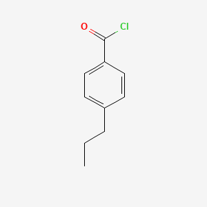 molecular formula C10H11ClO B1360159 4-Propylbenzoyl chloride CAS No. 52710-27-7
