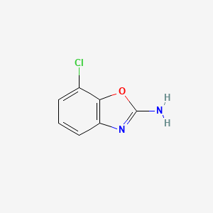 molecular formula C7H5ClN2O B1360165 7-chloro-1,3-benzoxazol-2-amine CAS No. 64037-11-2