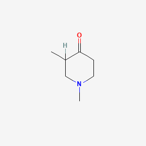 molecular formula C7H13NO B1360174 1,3-Dimethyl-4-piperidone CAS No. 4629-80-5