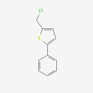 molecular formula C11H9ClS B13601748 2-(Chloromethyl)-5-phenylthiophene CAS No. 62404-12-0