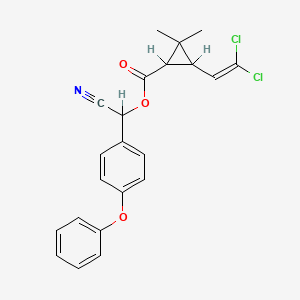 molecular formula C22H19Cl2NO3 B1360176 para-Cypermethrin CAS No. 75567-47-4