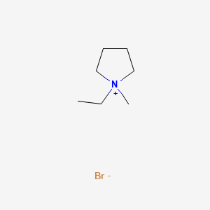molecular formula C7H16BrN B1360189 1-Ethyl-1-methylpyrrolidinium bromide CAS No. 69227-51-6