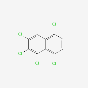 molecular formula C10H3Cl5 B1360194 1,2,3,5,8-Pentachloronaphthalene CAS No. 150224-24-1