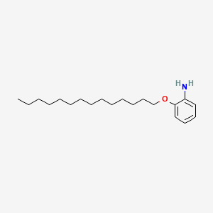 molecular formula C20H35NO B1360196 2-十四烷氧基苯胺 CAS No. 41710-89-8