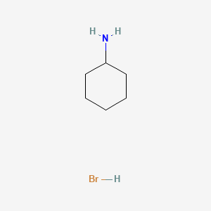 molecular formula C6H14BrN B1360198 Cyclohexylamine hydrobromide CAS No. 26227-54-3