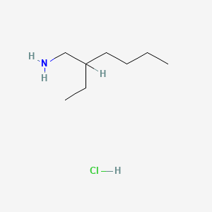 molecular formula C8H20ClN B1360199 2-Ethylhexylamine hydrochloride CAS No. 26392-49-4
