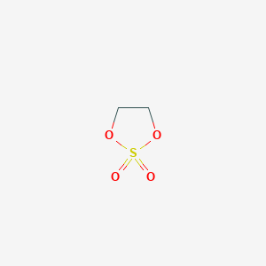 molecular formula C2H4O4S B136020 1,3,2-Dioxathiolane 2,2-dioxide CAS No. 1072-53-3