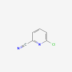 molecular formula C6H3ClN2 B1360203 6-Chloropyridine-2-carbonitrile CAS No. 33252-29-8