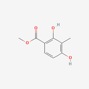 molecular formula C9H10O4 B1360204 Methyl 2,4-dihydroxy-3-methylbenzoate CAS No. 33662-58-7