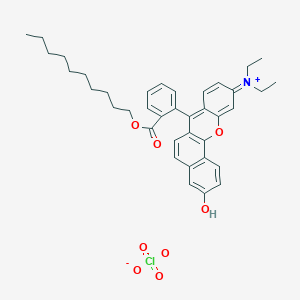 molecular formula C38H44ClNO8 B136021 Chromoionophore XIII CAS No. 135656-96-1