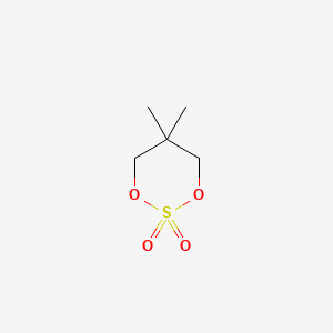 molecular formula C5H10O4S B1360215 5,5-dimethyl-1,3,2-dioxathiane 2,2-dioxide CAS No. 1755-97-1