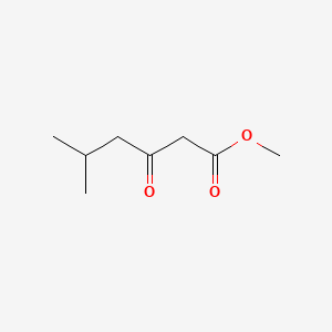 molecular formula C8H14O3 B1360218 5-甲基-3-氧代己酸甲酯 CAS No. 30414-55-2