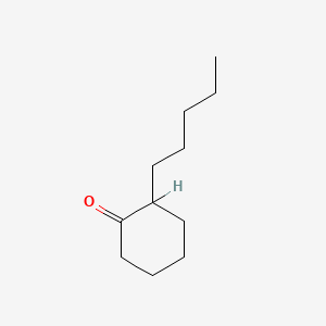 molecular formula C11H20O B1360222 2-戊基环己酮 CAS No. 32362-97-3
