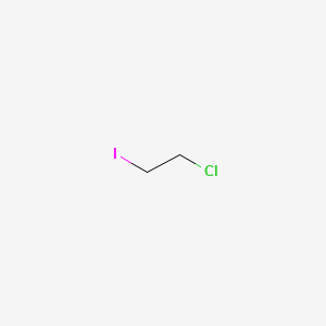 molecular formula C2H4ClI B1360244 1-Chloro-2-iodoethane CAS No. 624-70-4