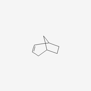 molecular formula C8H12 B1360247 Bicyclo[3.2.1]oct-2-ene CAS No. 823-02-9
