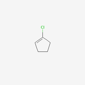 molecular formula C5H7Cl B1360248 1-Chloro-1-cyclopentene CAS No. 930-29-0